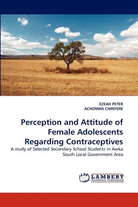 Perception and Attitude of Female Adolescents Regarding Cont ... - cover