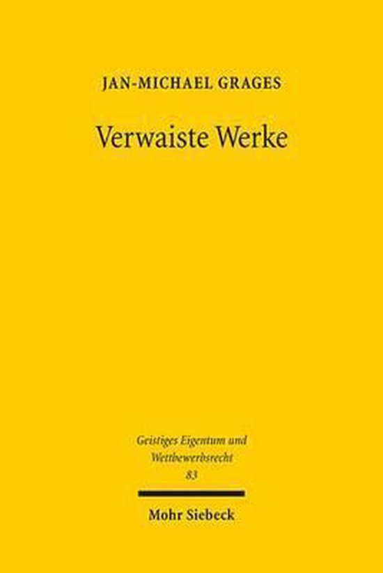 Verwaiste Werke - cover