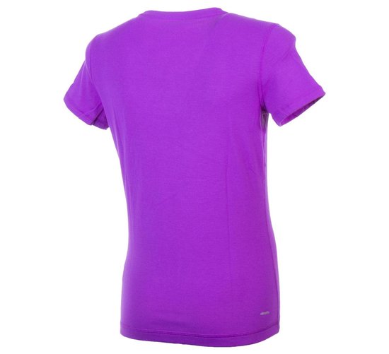 adidas AIS Prime T-shirt Dames Sportshirt - Maat M - Vrouwen - paars |  bol.com