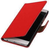 Bookstyle Wallet Case voor Huawei P9 Plus Rood