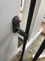 BabyDan Flex Wall-Fixset (extra versteviging voor de flex systeemhekjes) - zwart