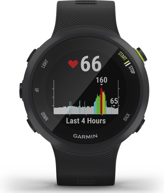 Garmin Forerunner 45 Hardloophorloge - Sporthorloge - Met GPS Tracker - Geschikt voor Hardlopen - Zwart