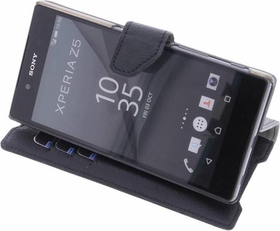 Krusell Boras FolioWall Xperia Z5 Noir