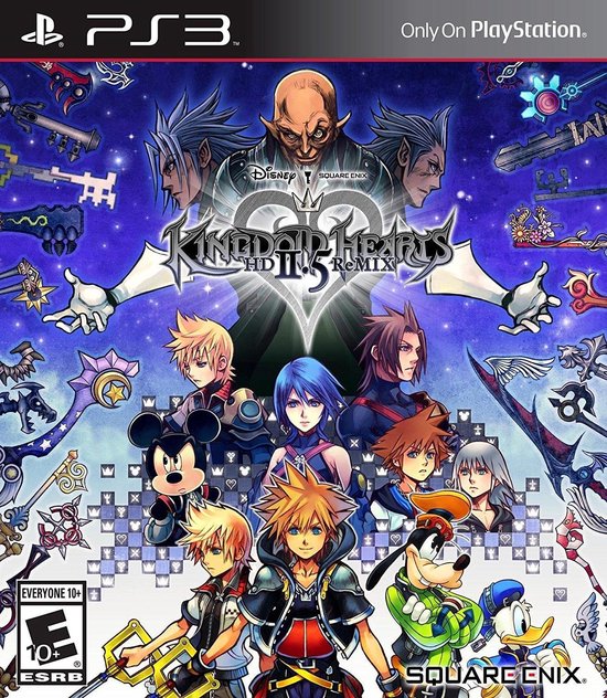 Kingdom Hearts HD 2.5 ReMIX, Playstation 3 Standaard Engels