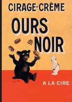 Carnet Ligne Affiche Cirage-Creme Ours Noir
