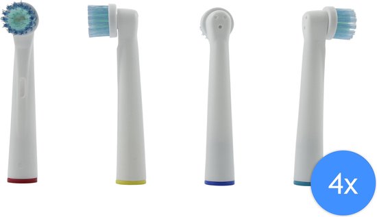 Opzet tandenborstels - Opzetborstels passend op Oral B - EB-17C - 4 stuks |  bol.com