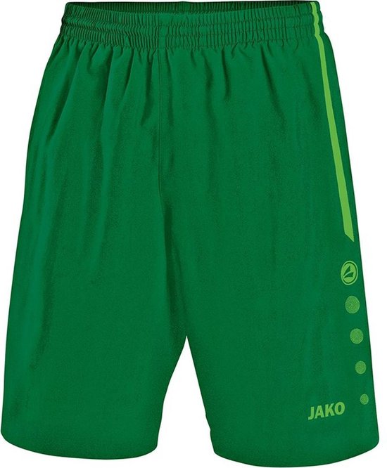 Jako - Shorts Turin - Korte broek Junior Groen - 116 - groen/sportgroen