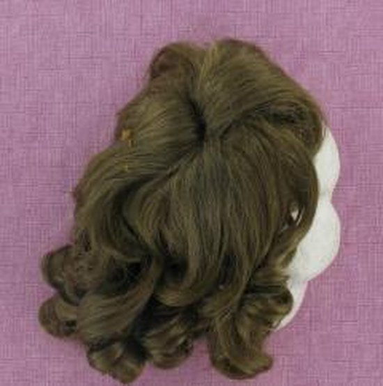 Perruque Blonde 34 Cm Pour Poupée Ancienne Et Moderne, Made In France