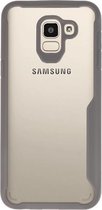 Rood Focus Transparant Hard Cases Samsung Galaxy J6