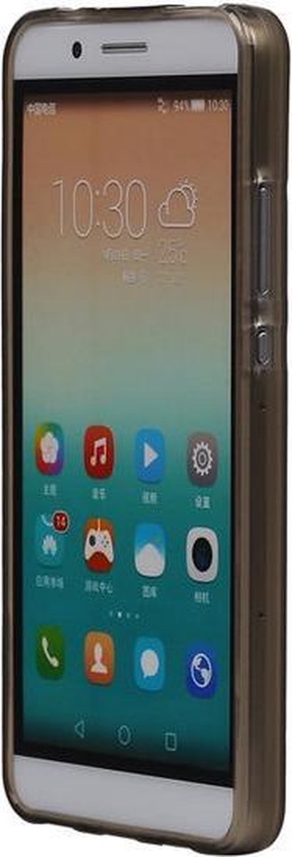 HTC One A9 TPU Hoesje Transparant Grijs
