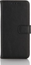 Retro Book Case - Geschikt voor Samsung Galaxy A5 (2017) Hoesje - Zwart