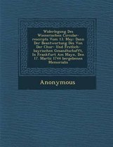 Widerlegung Des Wienerischen Circular-Rescripts Vom 13. May