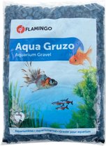 Flamingo - Aquarium accessoire Grind glitter neon - Blauw - 1 kg