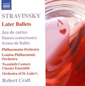 20th Century Classics Ensemble, Philharmonia Orchestra, Robert Craft - Stravinsky: Jeu De Cartes/Danses Concertantes (CD)