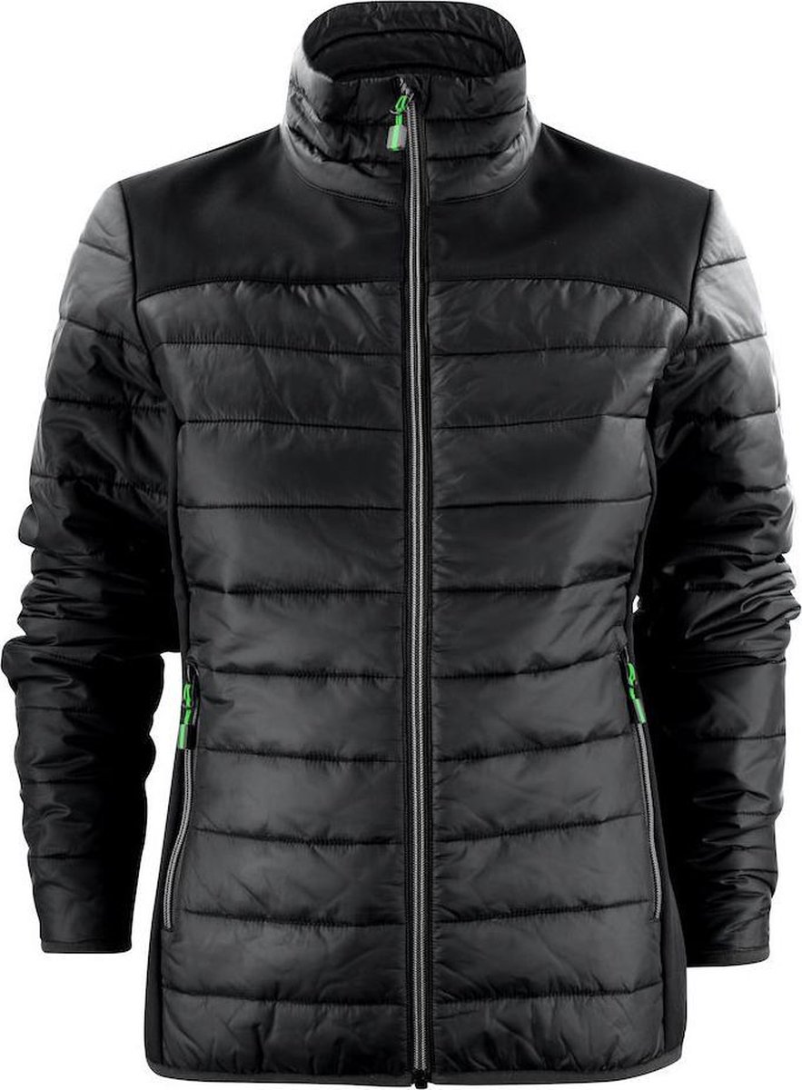 Printer Quilted Jas Expedition lady 2261058 Zwart