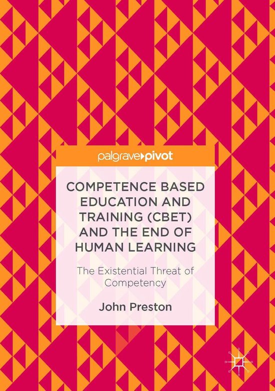 Competence Based Education and Training (CBET) and the End o ... - cover