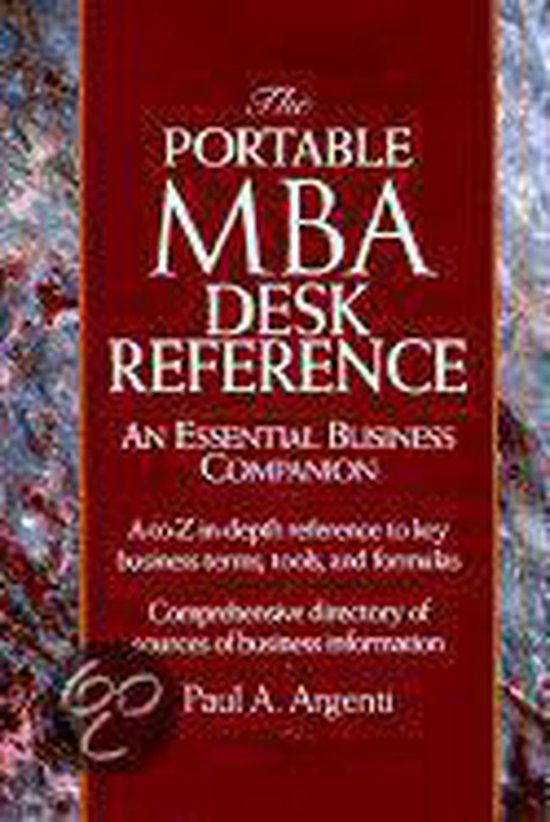 The Portable MBA Desk Reference - cover