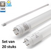 LED Buis High Lumen 120CM 4000K |Koel Wit | set van 20 stuks