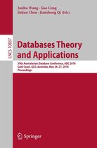 Lecture Notes in Computer Science 10837 - Databases Theory and Applications