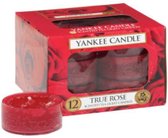 Yankee Candle Waxinelichtjes Tea Light Set True Rose