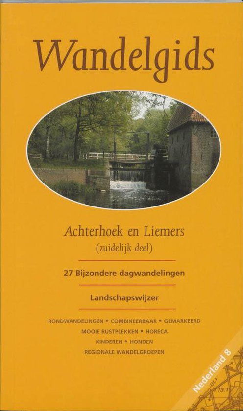 Wandelgids voor achterhoek en liemers-zuidelijk deel - cover
