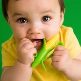 Baby Banana - Babytandenborstel/bijtspeeltje Cornelius - baby tandenborstel - bij doorkomende tandjes - tandvlees massage - babytandenborstel - peuter tandenborstel