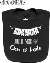 Slab zwart jullie worden oom en tante Snoes