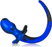 Oxballs Beagle Staart Buttplug - Zwart/Blauw