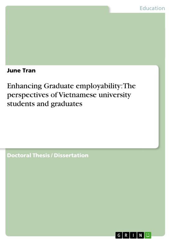 Enhancing Graduate employability: The perspectives of Vietna ... - cover