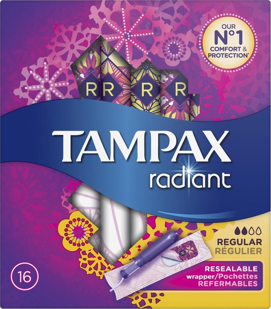 tampax radiant