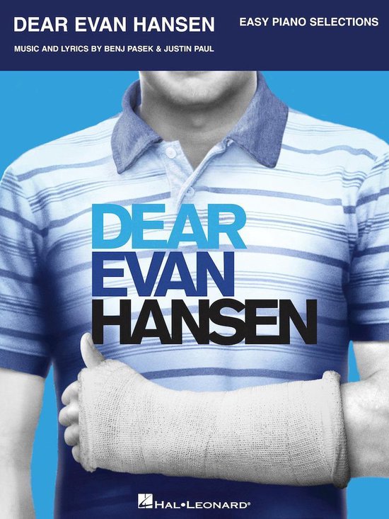 Dear Evan Hansen Songbook - cover