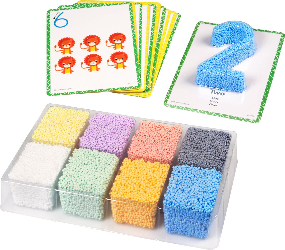 Learning Resources Playfoam® Shape & Learn Numbers Set - 3+