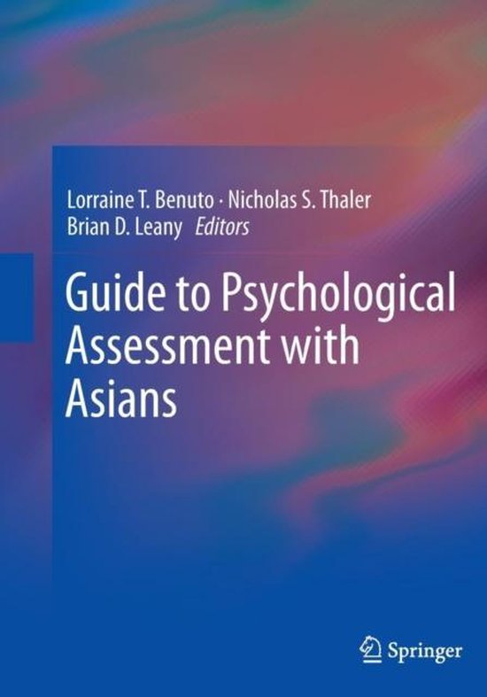 Guide to Psychological Assessment With Asians - cover