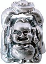 iMenso Zilveren Bedel - Buddha - Financieel Geluk