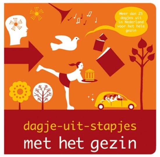 Cover van het boek 'Dagje-uit-stapjes / met het gezin'