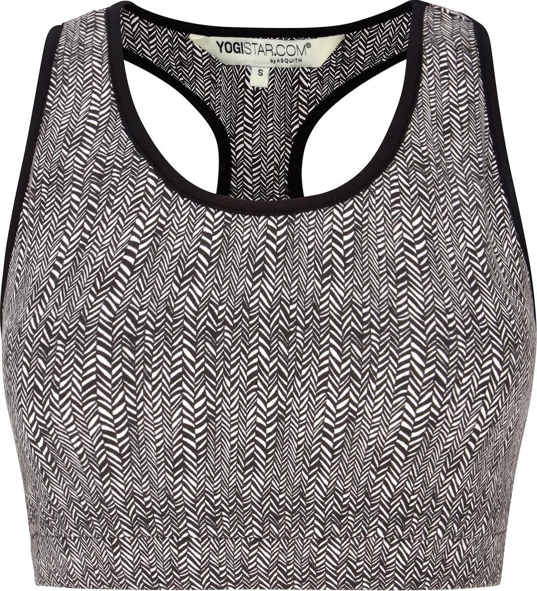 Yoga-Bra "Balance" - herringbone
