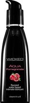 Wicked Glijmiddel met smaak Aqua - Pomegranate 118 ml