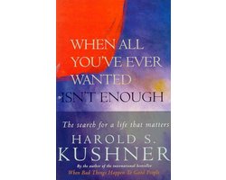 Omslag van When All You'Ve Ever Wanted Isn'T Enough