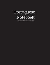 Portuguese Notebook 200 Sheet/400 Pages 8.5 X 11 In.-College Ruled