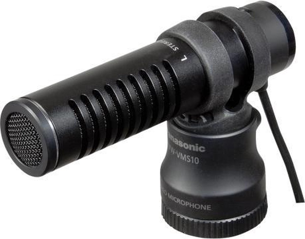 Panasonic VW-VMS10 Digital camcorder microphone Bedraad Zwart