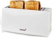 Bol.com Korona 21043 broodrooster - voor 4 sneetjes -wit aanbieding