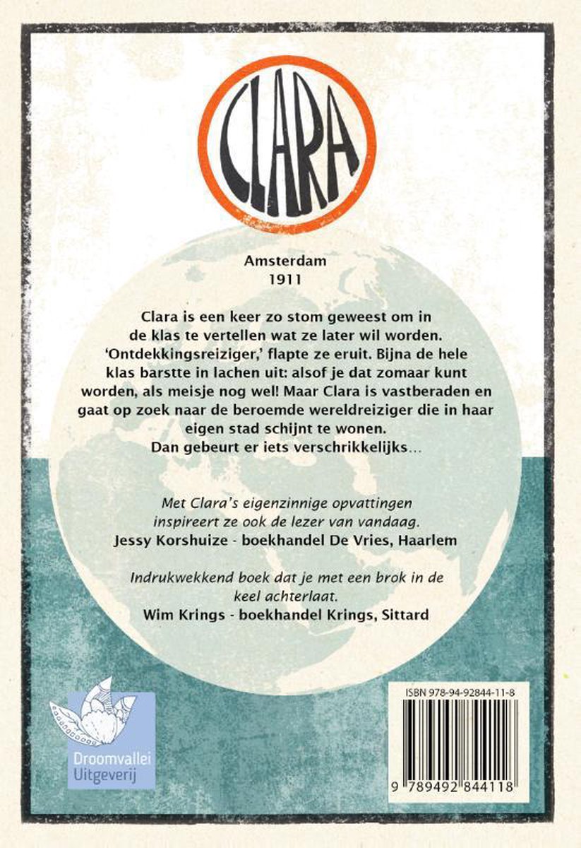 Clara - back cover