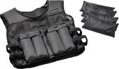 Bremshey Gewichtsvest - Verstelbaar - 10 kg - Zwart