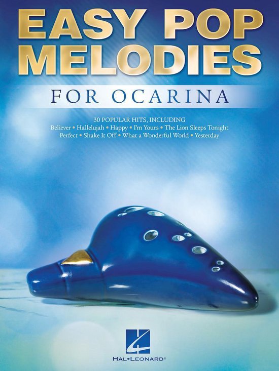 Easy Pop Melodies for Ocarina - cover