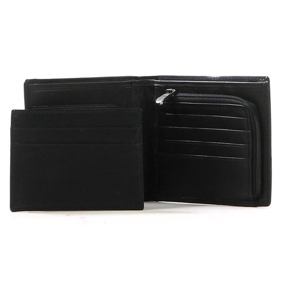 Zwarte KURT GEIGER LONDON Portemonnee ZIP AROUND WALLET EAGLE