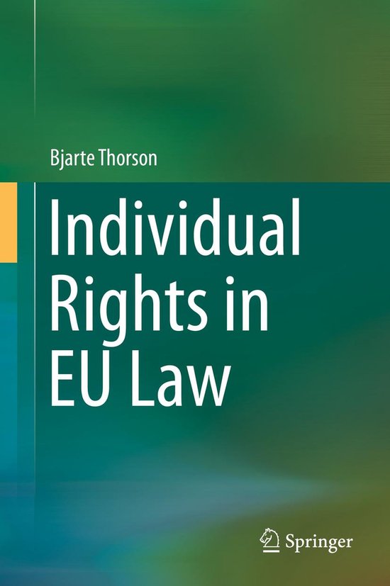 Law and Criminology (R0) - Individual Rights in EU Law - cover