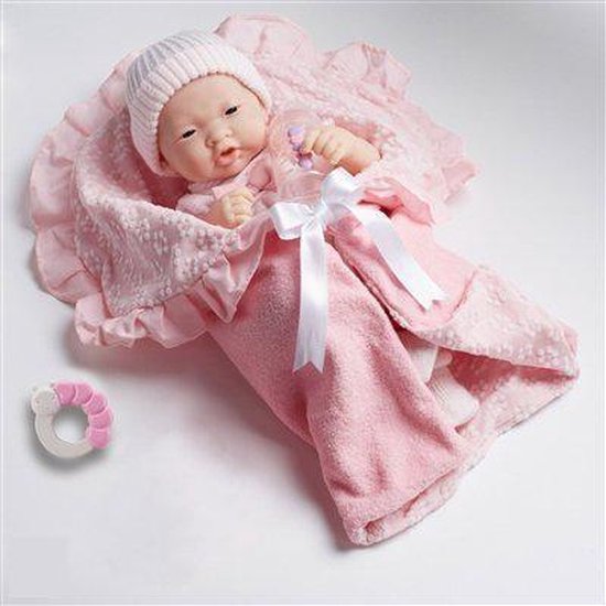 Berenguer babypop La Newborn 39 cm Aziatisch met kleding en