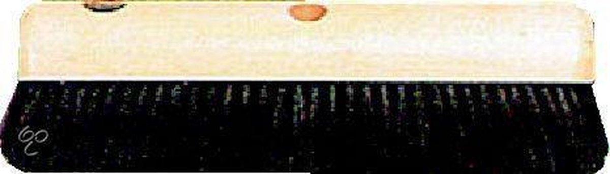 Goedkoopste Manshanden Zaalveger - Zwart - 600 mm