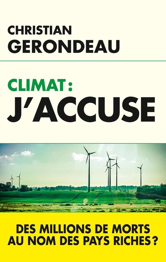 Climat, j'accuse - cover