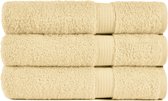 Handdoek 50x100 cm Luxor Uni Topkwaliteit Hay Dream col 120 - 4 stuks